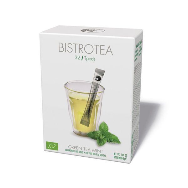 Herbata Zielona z Mieta T-pods (patyczki) BIO 32szt.